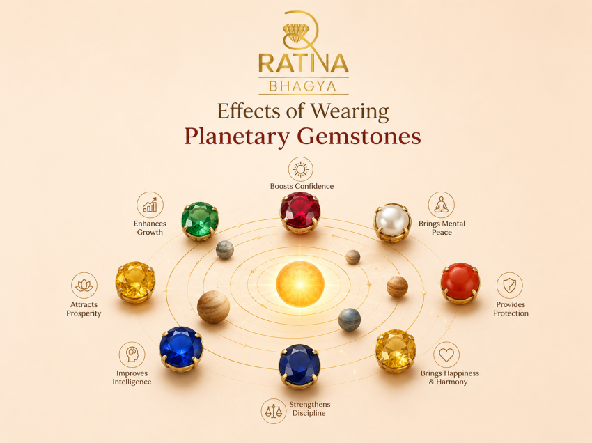 Effects of Wearing Planetary Gemstones