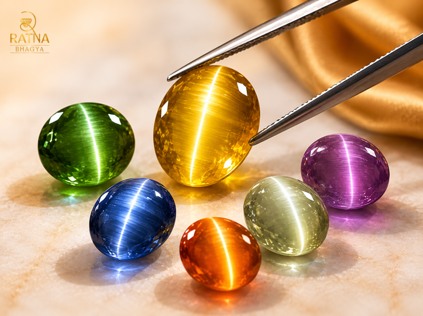 CAT'S EYE GEMSTONE AND ITS TYPES