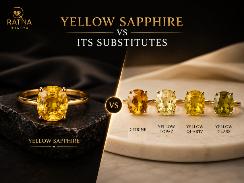 Difference Between Yellow Sapphire And Its Substitutes