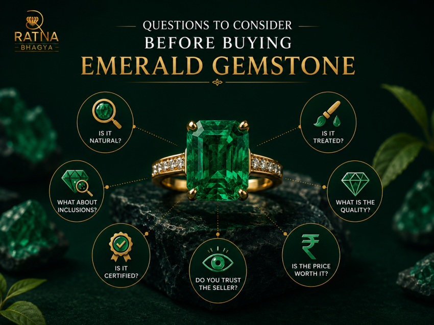 Questions To Consider Before Buying Emerald Gemstone