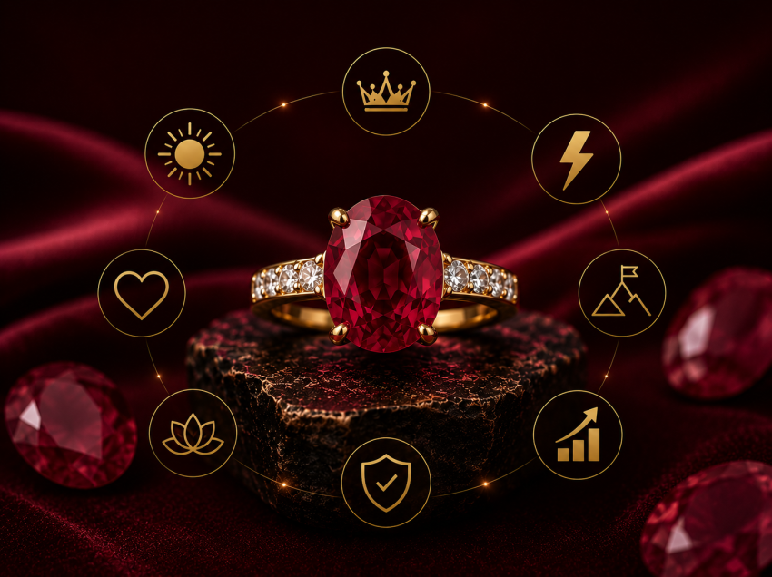 The Symbolism of Ruby Gemstone