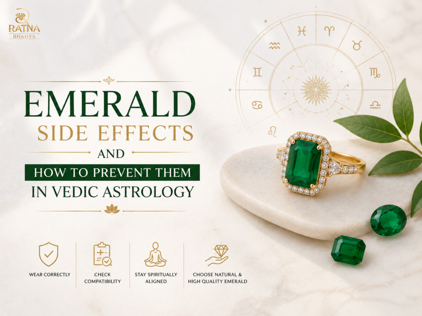 Emerald side effects and how to prevent them in Vedic astrology