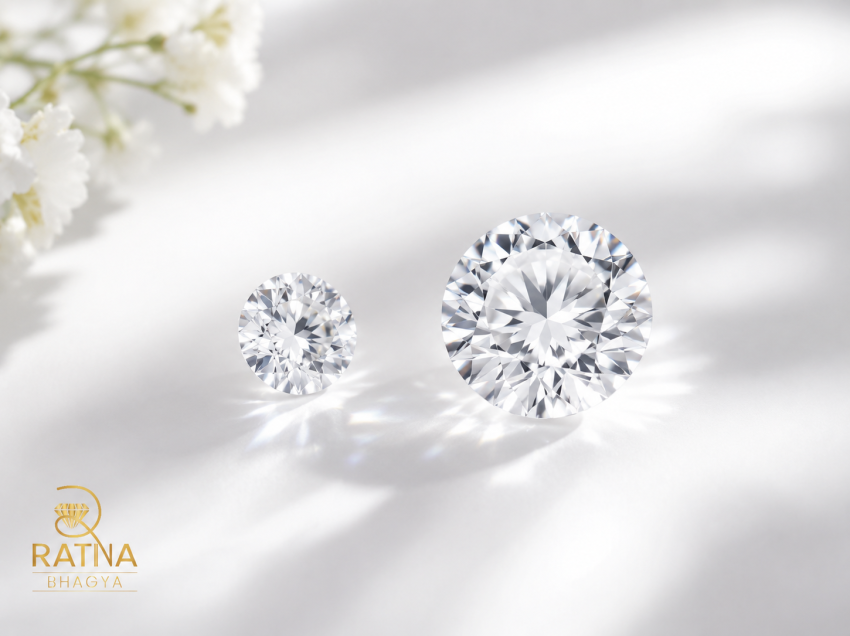 APRIL BIRTHSTONE: DIAMOND & WHITE ZIRCON