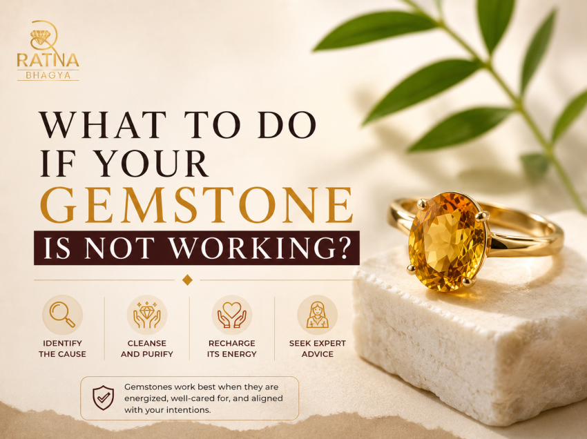 WHAT TO DO IF YOUR GEMSTONE IS NOT WORKING?