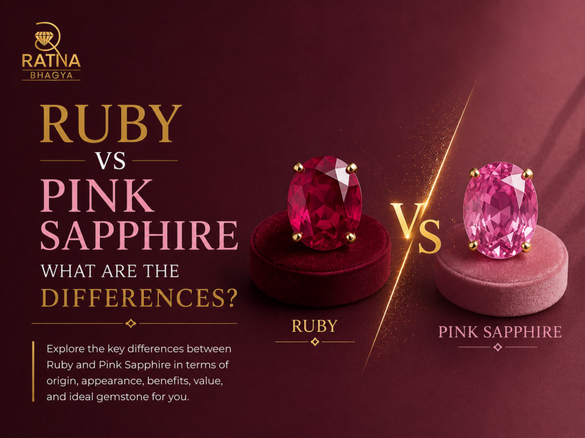 Ruby vs Pink Sapphire: What are the differences?