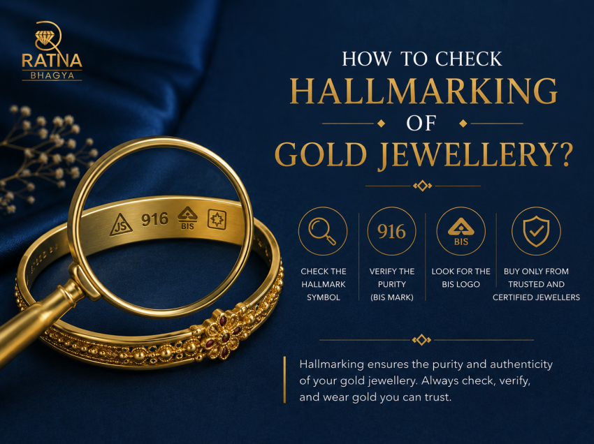 How to check Hallmarking of Gold Jewellery?