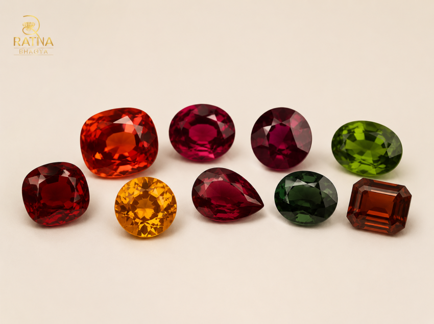 Different Types of Garnet Gemstones Explained