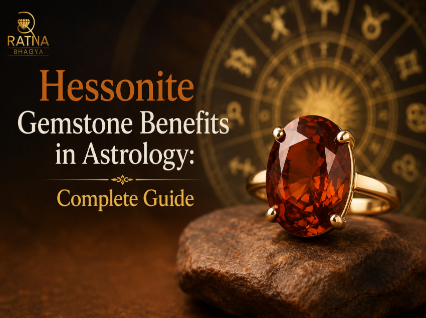 Hessonite Gemstone Benefits in Astrology: Complete Guide
