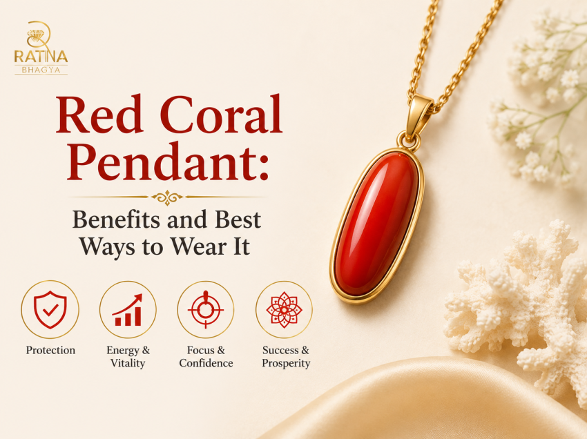 Red Coral Pendant: Benefits and Best Ways to Wear It