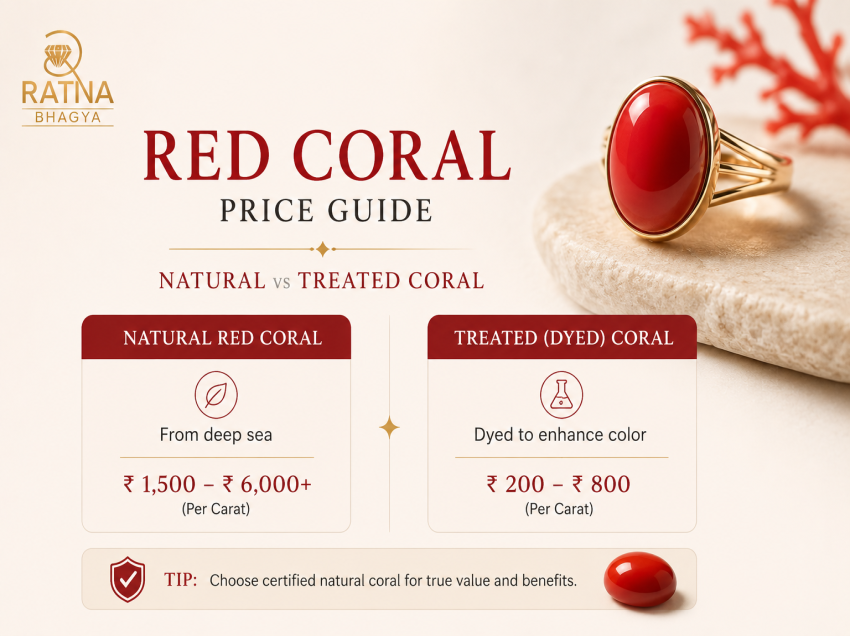 Red Coral Gemstone Price Guide: Natural vs Treated Coral