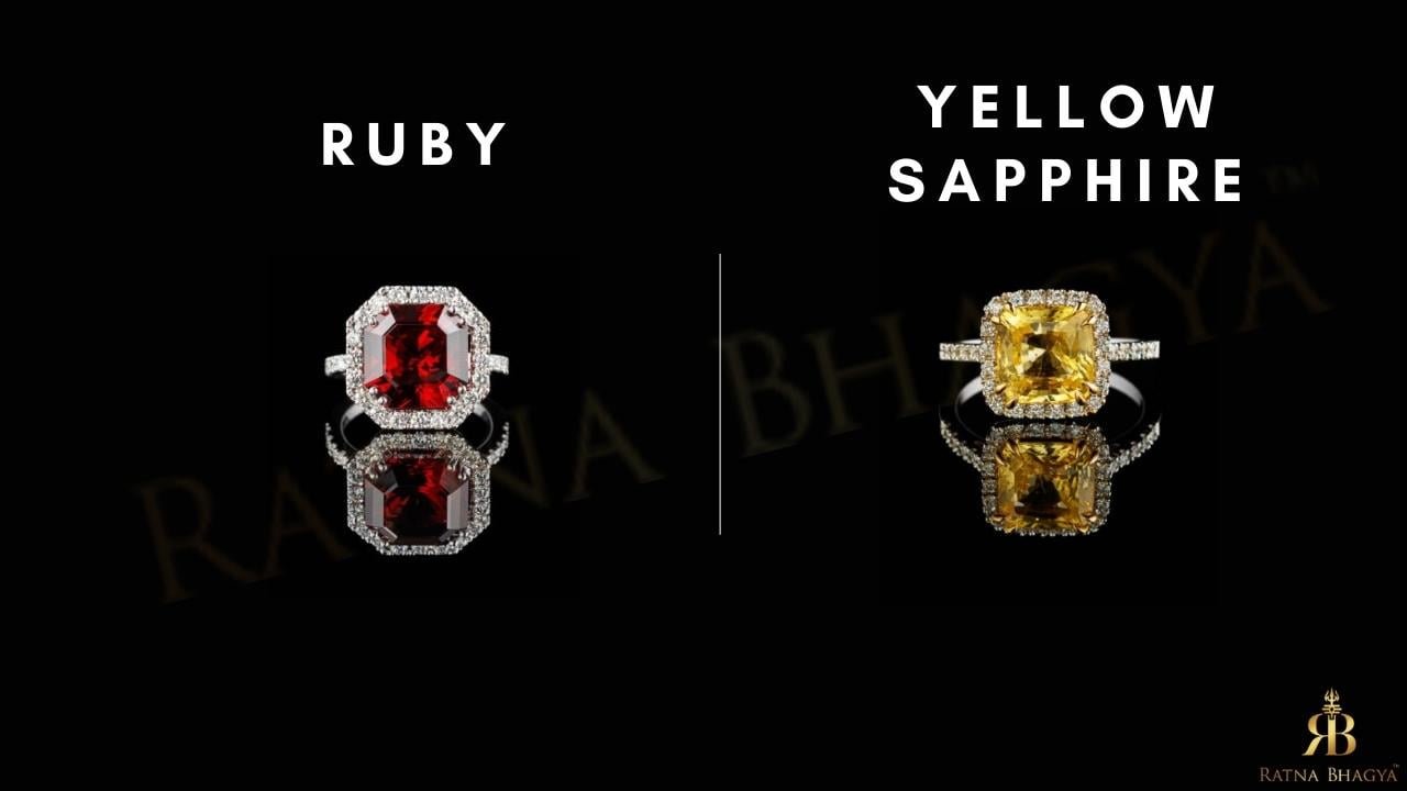 Benefits Of Wearing Yellow Sapphire and Ruby Together